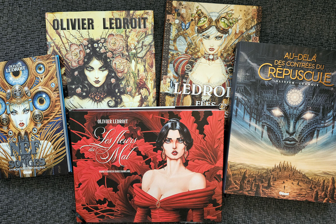 olivier ledroit artbooks
